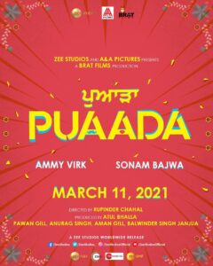 Puaada Releasing On 11th March 2021
